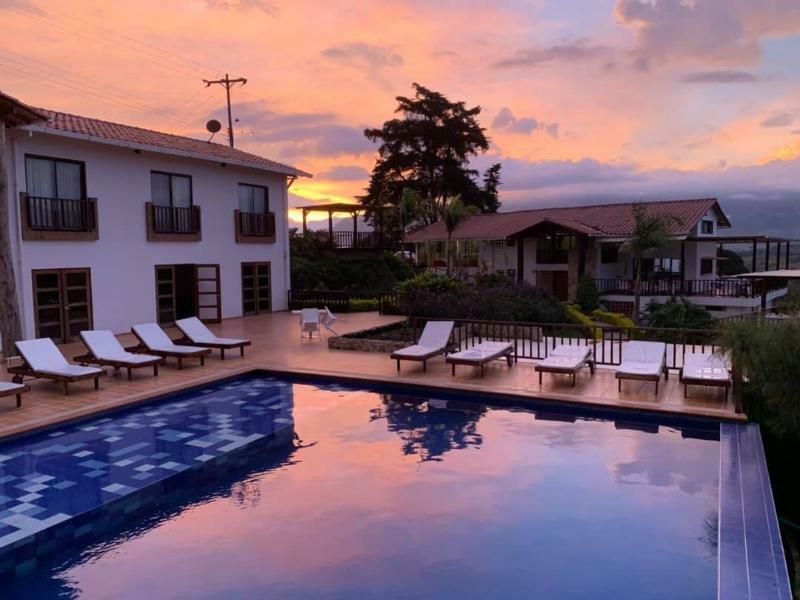 La Huerta Hotel Jiguales Ngoại thất bức ảnh